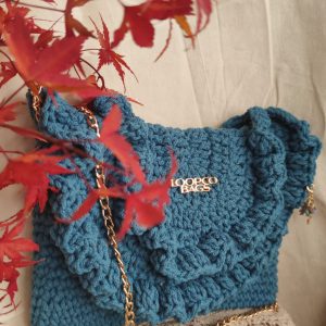 Torba Jelena u dopamin plavoj boji