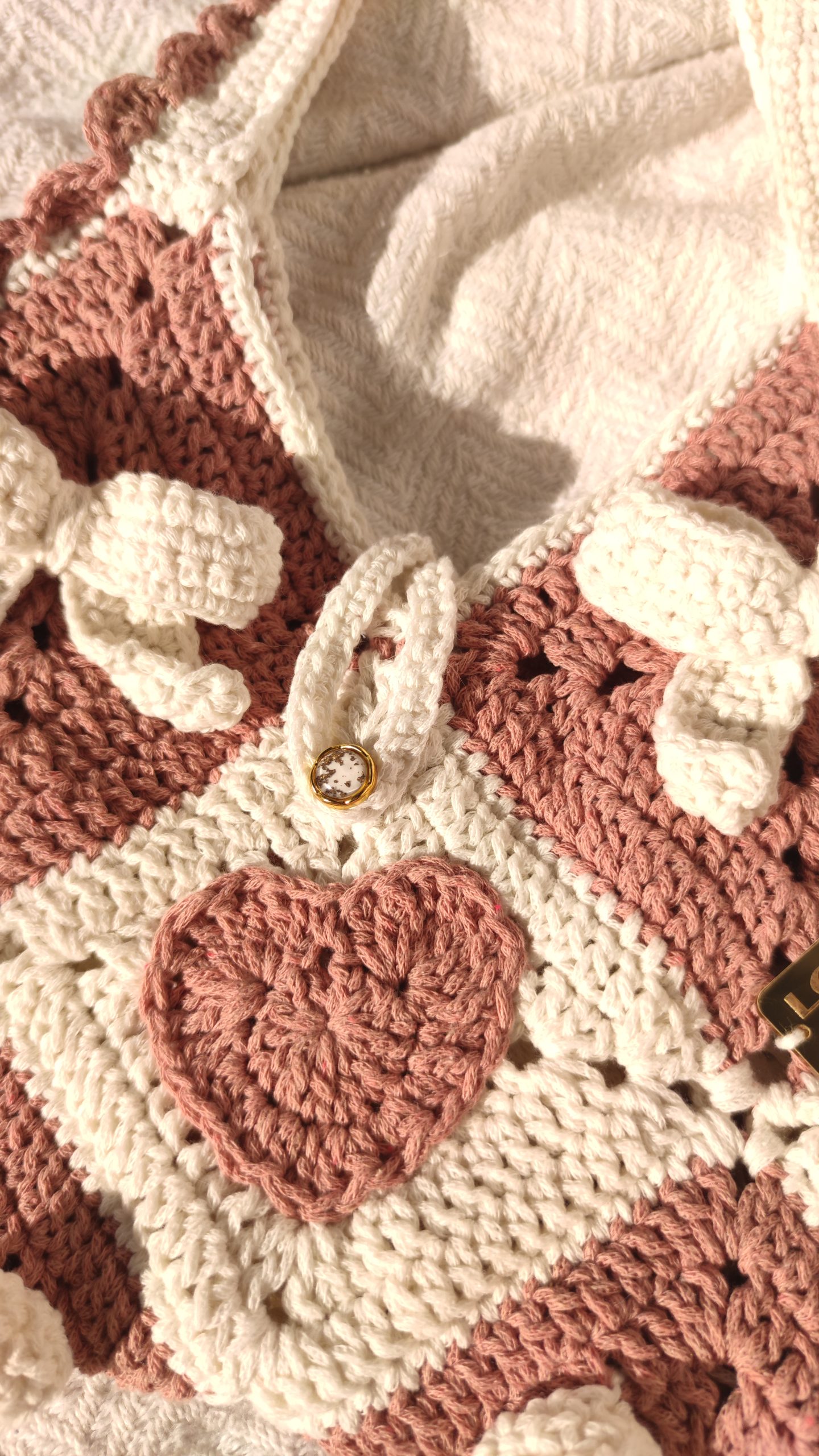 Heklana torba Milena za sve romantične duše - Slika 2