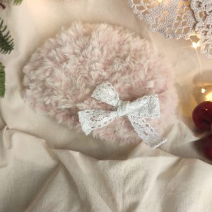 Heklana kapica za bebe od umjetnog krzna