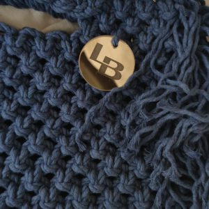 Makrame torba Mia u boji trapera