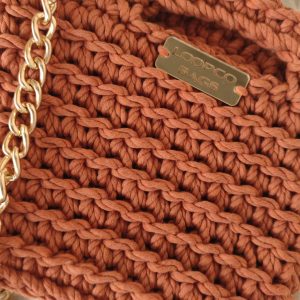 Maša Midi: heklana torba u narančastoj boji