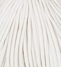 Bobbiny špaga za heklanje i pletenje: 9mm pletena braided - Natural