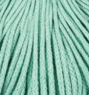 Bobbiny špaga za heklanje i pletenje: 3mm pletena braided - Jelly MInt