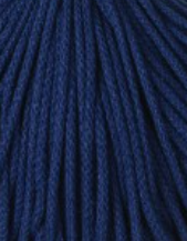 Bobbiny špaga za heklanje i pletenje: 5mm pletena braided - Ink Blue