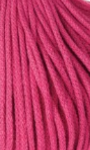 Bobbiny špaga za heklanje i pletenje: 3mm pletena braided - Dopamine Pink