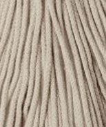 Bobbiny špaga za heklanje i pletenje: 3 mm 3ply macrame rope - Beige
