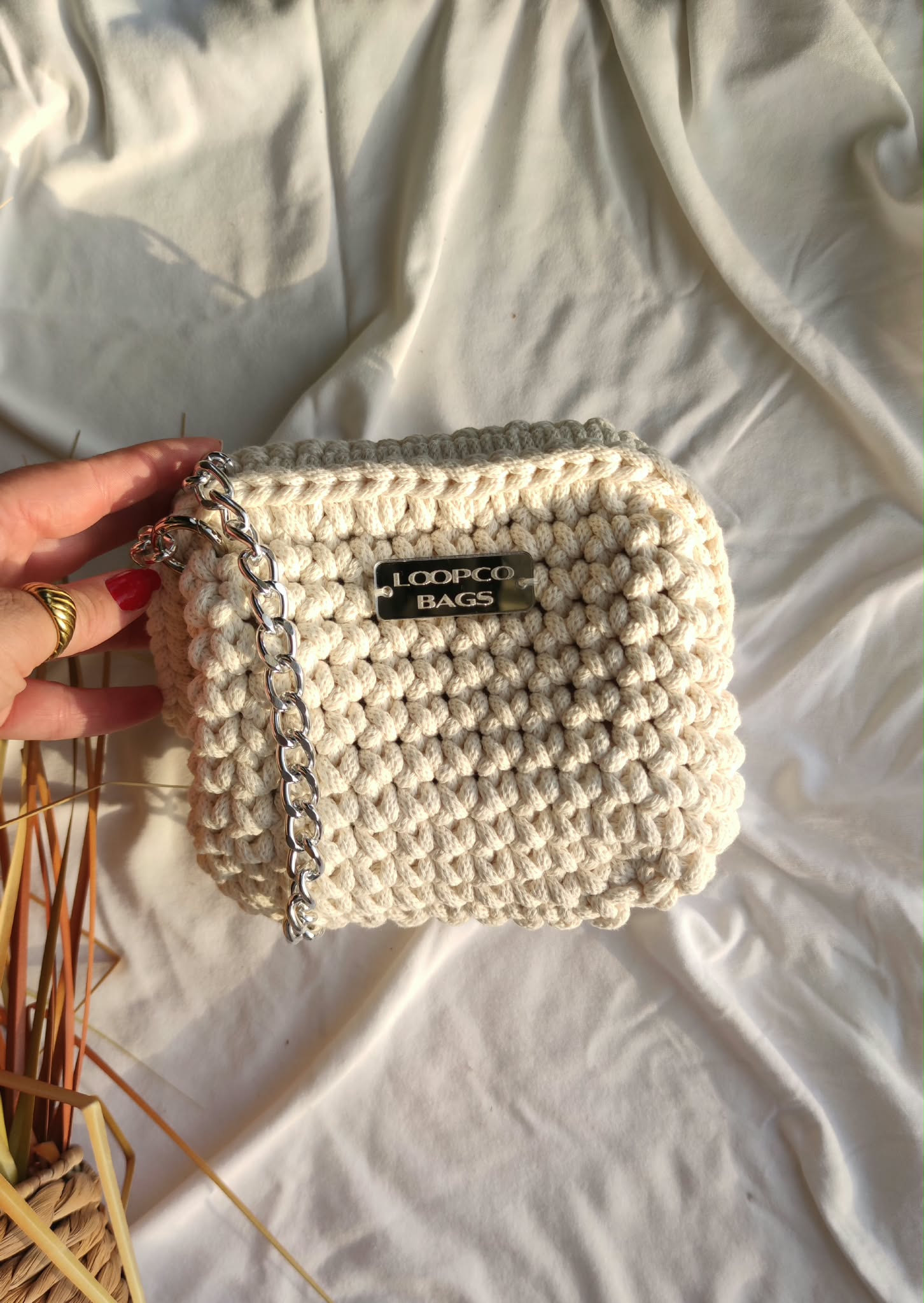 Heklana torba Sonja Mini - Slika 7