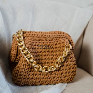 Heklana torba Sonja Mini, caramel - više boja - Sand