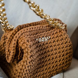 Heklana torba Sonja Mini, caramel - više boja