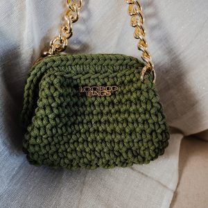 Heklana torba Sonja Mini, avocado - više boja