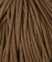 Bobbiny špaga za heklanje i pletenje: 9mm pletena braided - Nut brown