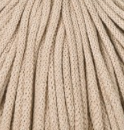 Bobbiny špaga za heklanje i pletenje: 9mm pletena braided - Warm beige